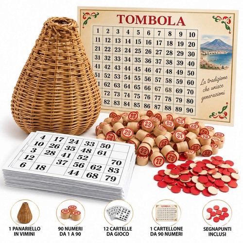 Tombola napoletana completa - tombola,
