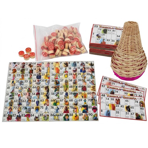 Tombola napoletana cartelle - napoletana,