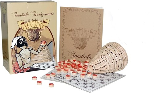 Tombola napoletana con numeri - con,