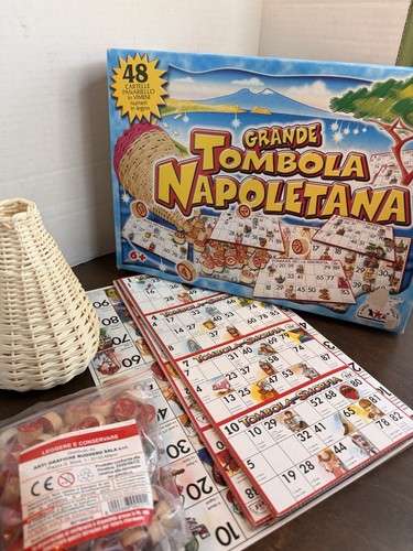 Tombola napoletana gioco - tombola, da